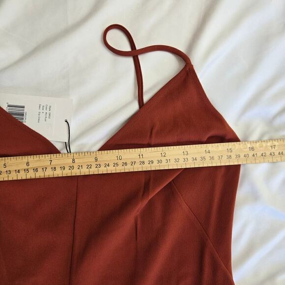 NWT Thakoon Women's Dresses, Rust Slip Dress, Size 6 - Picture 11 of 12